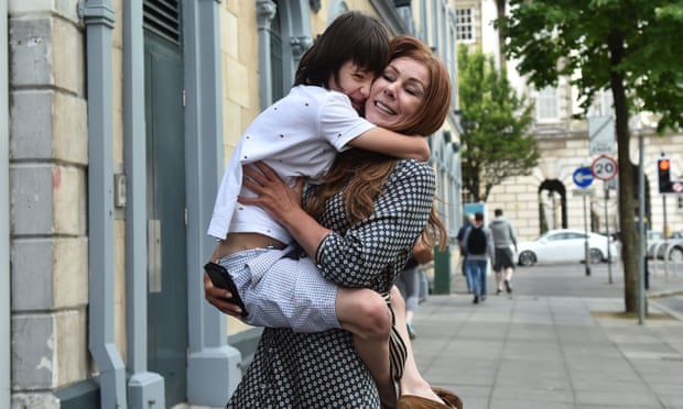 Charlotte Caldwell with her son Billy who was denied the use of cannabis oil to treat epilepsy.