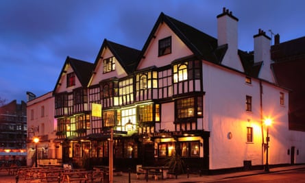 The Llandoger Trow Pub in Bristol