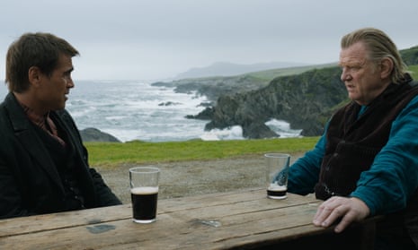 Colin Farrell, left, and Brendan Gleeson in The Banshees of Inisherin, a bleak comedy about male friendship.