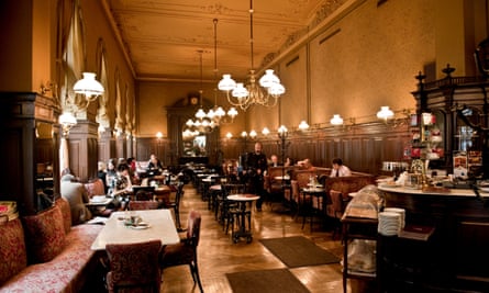 Interior of Cafe Sperl